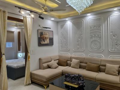 Living Room Image of 810 Sq.ft 3 BHK Apartment / Flat for sale in Dwarka Mor New Delhi for Rs. 5500000