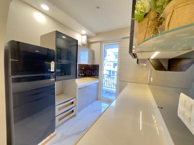 Kitchen Image of 1415 Sq.ft 3 BHK Apartment / Flat for sale in Jagatpura Jaipur for Rs. 7800000