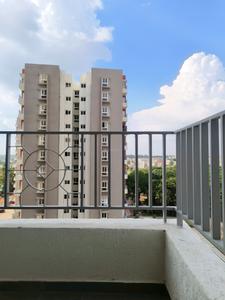 Bedroom One Image of 1008 Sq.ft 2 BHK Apartment / Flat for sale in Ajmera Lakeside Paradise, Yelahanka Bengaluru for Rs. 11200000