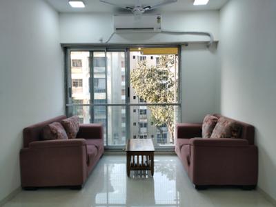 Living Room Image of 650 Sq.ft 1 BHK Apartment / Flat for rent in Shree Naman Premier, Andheri East Mumbai for Rs. 68000