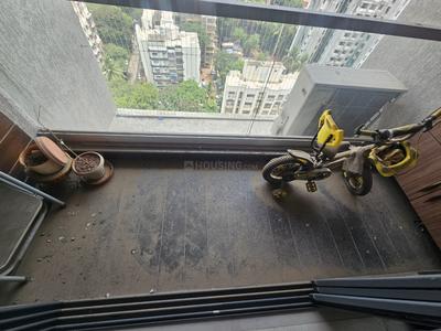 Balcony Image of 1250 Sq.ft 3 BHK Apartment / Flat for rent in Mallhar Bhimashankar Heights, Dahisar West Mumbai for Rs. 80000