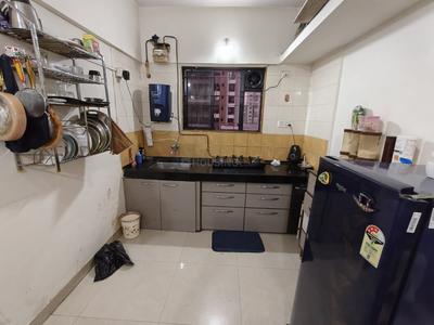 Kitchen Image of 600 Sq.ft 1 BHK Apartment / Flat for rent in Magarpatta Heliconia, Hadapsar Pune for Rs. 29000