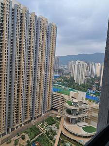 Balcony Image of 500 Sq.ft 1 BHK Apartment / Flat for sale in Raymond Realty Ten X Habitat, Thane West Thane for Rs. 9500000
