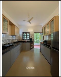 Kitchen Image of 3000 Sq.ft 4 BHK Villa for rent in Porvorim Goa for Rs. 230000