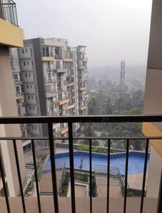 Balcony Image of 1100 Sq.ft 3 BHK Apartment / Flat for rent in Merlin Maximus, Sodepur Kolkata for Rs. 25000