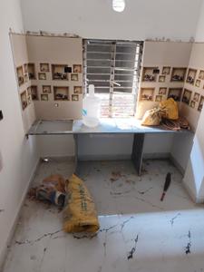Kitchen Image of 450 Sq.ft 1 BHK Apartment / Flat for rent in Keshtopur Kolkata for Rs. 10000