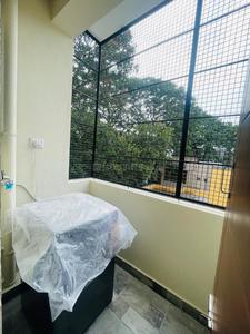 Balcony Image of 700 Sq.ft 1 BHK Apartment / Flat for rent in Indira Nagar Bengaluru for Rs. 42000