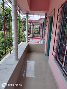Balcony Image of 850 Sq.ft 2 BHK Apartment / Flat for rent in Kalyani Nadia for Rs. 14000