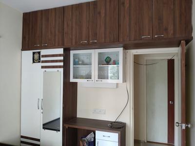Bedroom Image of 1120 Sq.ft 2 BHK Apartment / Flat for rent in Kumar Picasso, Hadapsar Pune for Rs. 34500
