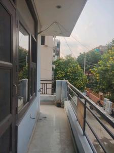 Bedroom Two Image of 810 Sq.ft 2 BHK Builder Floor for rent in Sector 49 Faridabad for Rs. 15000