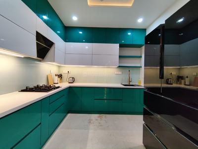 Kitchen Image of 2267 Sq.ft 4.5 BHK Apartment / Flat for rent in Bhartiya Nikoo Homes Phase 2, Thanisandra Bengaluru for Rs. 150004