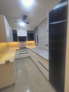 Kitchen Image of 1800 Sq.ft 3 BHK Builder Floor for sale in Kalkaji New Delhi for Rs. 47500000