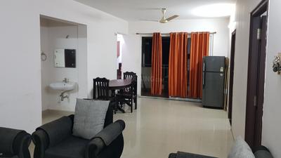 Hall Image of 1320 Sq.ft 3 BHK Apartment / Flat for rent in Ramky One Kosmos , Nallagandla Hyderabad for Rs. 50000