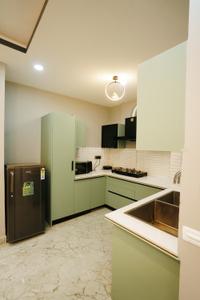 Kitchen Image of 1850 Sq.ft 3 BHK Builder Floor for rent in Jakhan Dehradun for Rs. 75000