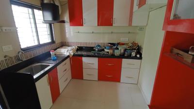 Kitchen Image of 1049 Sq.ft 2 BHK Apartment / Flat for rent in Himalaya Sunshine Apartment II, Vayusena Nagar Nagpur for Rs. 26000