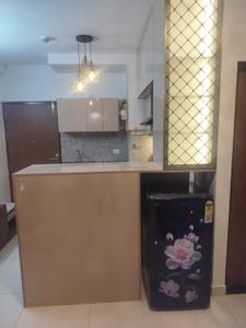 Kitchen Image of 510 Sq.ft 1 RK Studio for rent in Brigade Cornerstone Utopia, Varthur Bengaluru for Rs. 33000