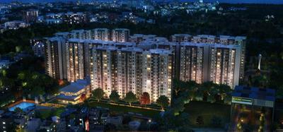 Image of 1634 Sq.ft 3 BHK Apartment / Flat for sale in L And T Olivia At Raintree Boulevard, Sahakara Nagar, Bengaluru for Rs. 22900000