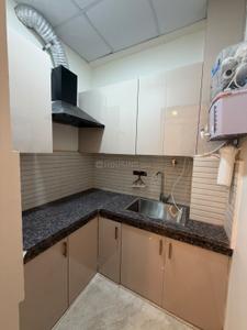 Kitchen Image of 400 Sq.ft 1 RK Studio for rent in HUDA Plot Sector 42, Sector 42 Gurgaon for Rs. 26500