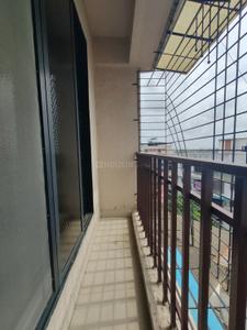 Balcony Image of 595 Sq.ft 1 BHK Apartment / Flat for sale in Kalwa Thane for Rs. 4400000