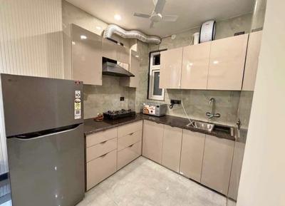 Kitchen Image of 550 Sq.ft 1 BHK Apartment / Flat for rent in Vinayak Apartment Sector 62, Sector 62 Noida for Rs. 12000