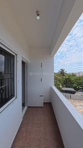Balcony Image of 1400 Sq.ft 3 BHK Apartment / Flat for rent in Vijetha Gardenia, Muneshwara Nagar Bengaluru for Rs. 55000
