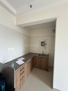 Kitchen Image of 786 Sq.ft 1 BHK Apartment / Flat for rent in Duville Riverdale Suites, Kharadi Pune for Rs. 28000