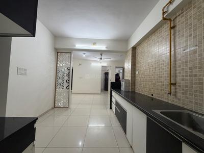 Kitchen Image of 1800 Sq.ft 3 BHK Apartment / Flat for rent in Pacifica Reflections, Vaishno Devi Circle Ahmedabad for Rs. 32000