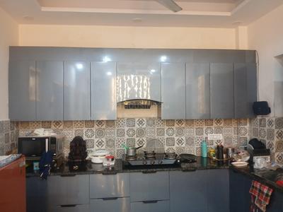 Kitchen Image of 702 Sq.ft 2 BHK Apartment / Flat for rent in New Industrial Township Faridabad for Rs. 12000
