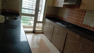 Kitchen Image of 2000 Sq.ft 3 BHK Apartment / Flat for rent in Ansal API Celebrity Meadows F G K L SEC I Sush, Sevai Lucknow for Rs. 25000