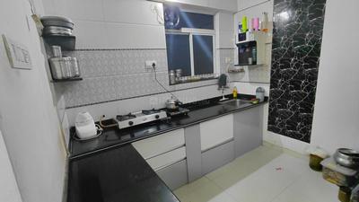 Kitchen Image of 800 Sq.ft 2 BHK Apartment / Flat for sale in Kiwale Pune for Rs. 6800000