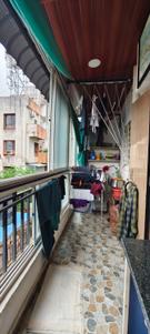 Balcony Image of 1200 Sq.ft 2 BHK Apartment / Flat for rent in Naiknavare Sunshine Court, Kalyani Nagar Pune for Rs. 50000