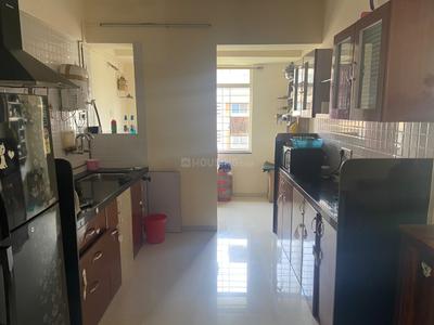 Kitchen Image of 1267 Sq.ft 2 BHK Apartment / Flat for rent in Ajit Blue Berry, Kharadi Pune for Rs. 45000