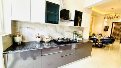 Kitchen Image of 1685 Sq.ft 3 BHK Apartment / Flat for sale in Aeren Homes, Peer Muchalla Zirakpur for Rs. 8890000