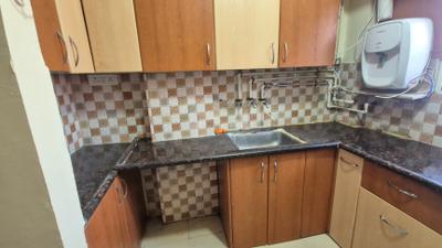 Kitchen Image of 1066 Sq.ft 3 BHK Apartment / Flat for rent in Baikunth Dham Indore for Rs. 35000
