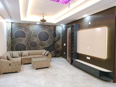 Living Room Image of 1400 Sq.ft 4 BHK Builder Floor for sale in Bharat Vihar New Delhi for Rs. 16000000