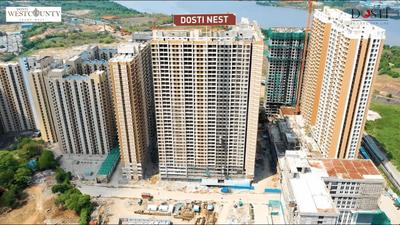 Image of 450 Sq.ft 1 BHK Apartment / Flat for sale in Dosti Nest, Thane West, Thane for Rs. 5200000