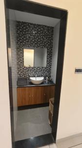 Kitchen Image of 1350 Sq.ft 3 BHK Penthouse for rent in Priyanka Green Emerald, New Alkapuri Vadodara for Rs. 35000