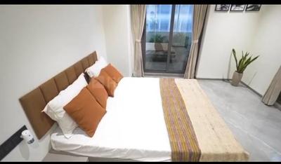 Bedroom Image of 1400 Sq.ft 2 BHK Apartment / Flat for sale in The Amber, Jagatpur Ahmedabad for Rs. 6300000