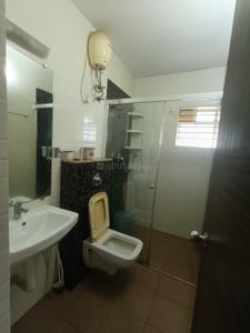 Bathroom Image of 1515 Sq.ft 3 BHK Apartment / Flat for rent in Sorake Iris, Bejai Mangalore for Rs. 32000