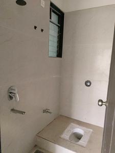 Common Bathroom Image of 635 Sq.ft 1 BHK Apartment / Flat for sale in Krishna Residency, Ghansoli Navi Mumbai for Rs. 7800000
