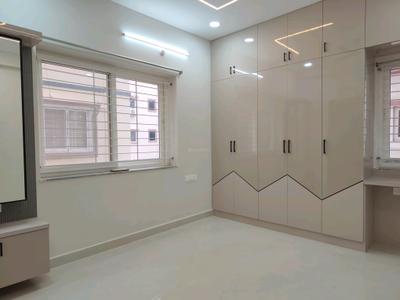 Bedroom Image of 1300 Sq.ft 3 BHK Apartment / Flat for rent in Serilingampally Hyderabad for Rs. 45000
