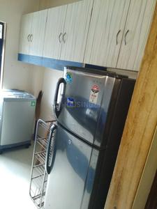 Kitchen Image of 590 Sq.ft 1 BHK Apartment / Flat for rent in Suncity Mercury Building, Powai Mumbai for Rs. 45000