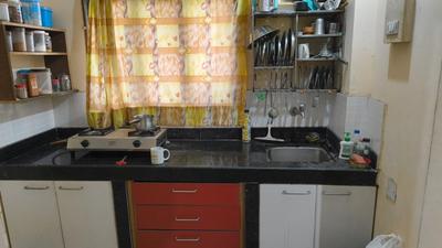 Kitchen Image of 375 Sq.ft 1 BHK Apartment / Flat for sale in Mulund East Mumbai for Rs. 7500000