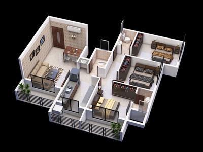 Image of 600 Sq.ft 1 BHK Apartment / Flat for sale in Bhagyashree Jai Malhar Apartment, Shedung, Navi Mumbai for Rs. 2999999