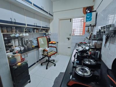 Kitchen Image of 1250 Sq.ft 2 BHK Apartment / Flat for rent in New Tippasandra Bengaluru for Rs. 47000