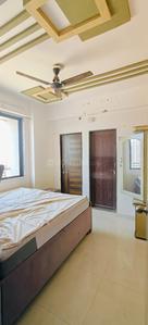 Bedroom Image of 1280 Sq.ft 2 BHK Apartment / Flat for rent in Ganesh Aaradhana Sky, Narolgam Ahmedabad for Rs. 17000