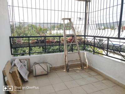 Balcony Image of 1150 Sq.ft 2 BHK Apartment / Flat for rent in Kothrud Pune for Rs. 38000