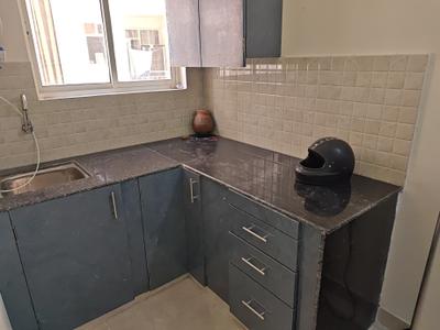 Kitchen Image of 460 Sq.ft 1 BHK Apartment / Flat for rent in Jagatpura Jaipur for Rs. 16000