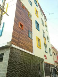 Image of 450 Sq.ft 1 BHK Apartment / Flat for rent in Bommanahalli, Bengaluru for Rs. 12800