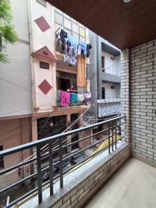 Balcony Image of 650 Sq.ft 2 BHK Builder Floor for rent in Preet Vihar New Delhi for Rs. 14500